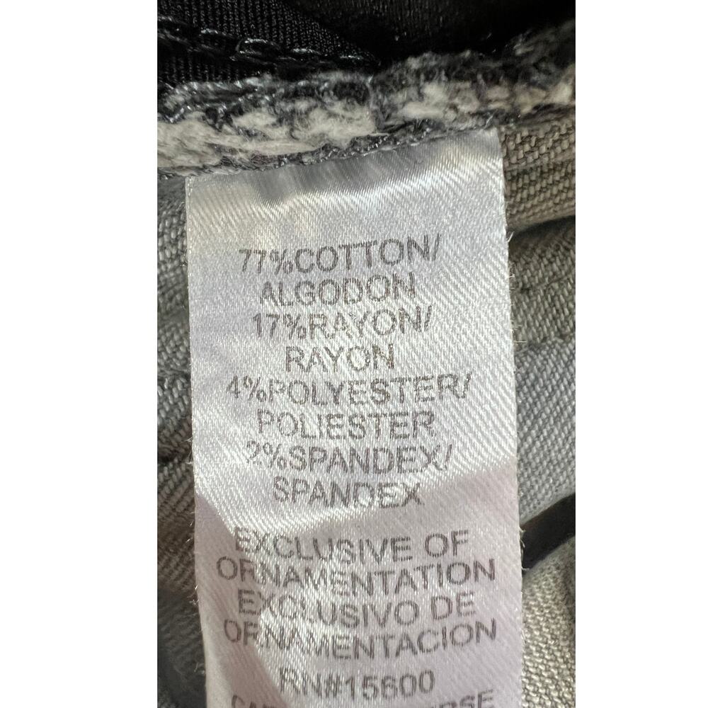 Democracy Ab Solution Womens Size 16 Mid Rise Roll Cuff Stretch Shorts Gray - Picture 6 of 12